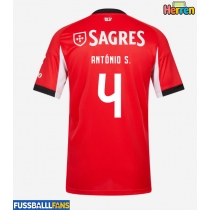 Benfica Antonio Silva #4 Heimtrikot 2025-26 Kurzarm